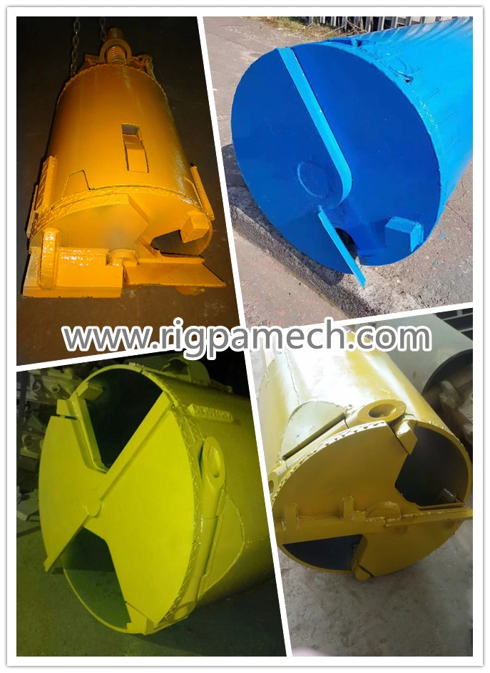 Drilling Tools Core Barrel with Roller Bit Drilling Rig Bucket Used for Rotary Drilling Rig