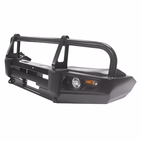 Navar Bull Bar Protezione Paraurti per Nissan Np300 2020 Ranger Hilux Triton Ith HA CONDOTTO LA Luce 4X4 Offroad Accessori Paraurti Anteriore In Acciaio Nero